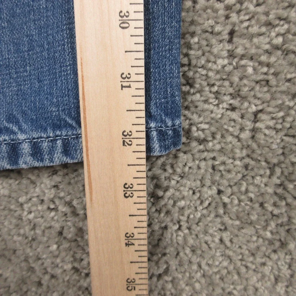 Levis Jeans Mens 32x34 Blue 539 Vintage Straight Faded Eco Y2K Organic Denim